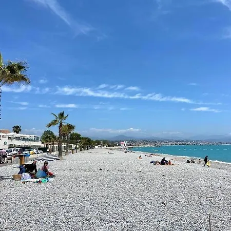 Seaside With Terrace And Free Parking - 2 Min Walk Villeneuve-Loubet
